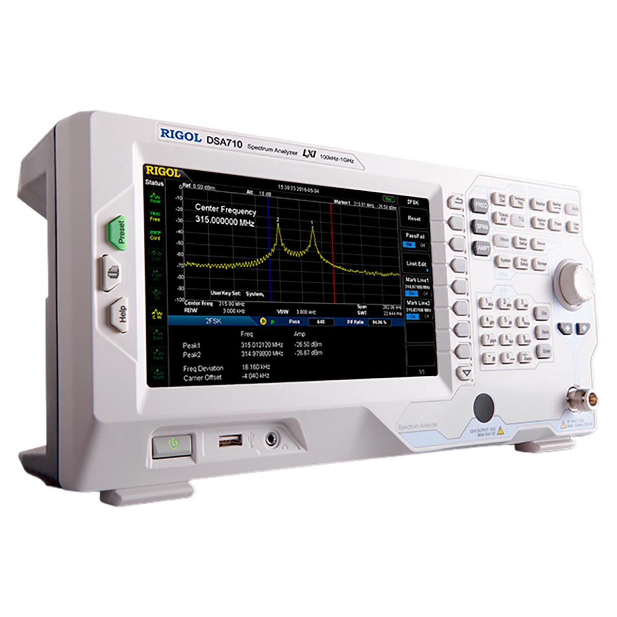 Анализатор спектра RIGOL DSA710 - 3