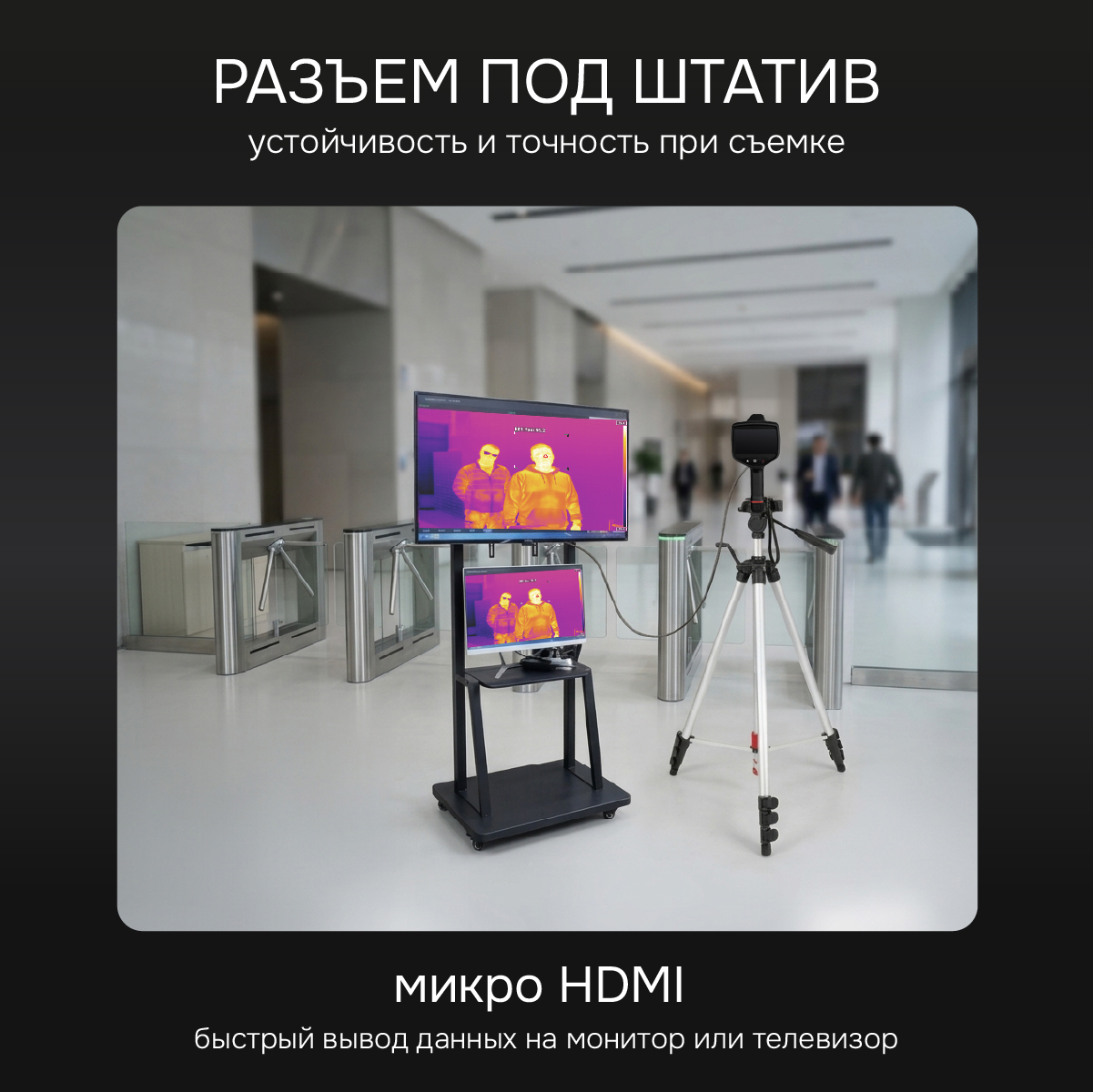 Тепловизор RGK TL-480 Plus с поверкой в комплекте с телеобъективом 6° - 3