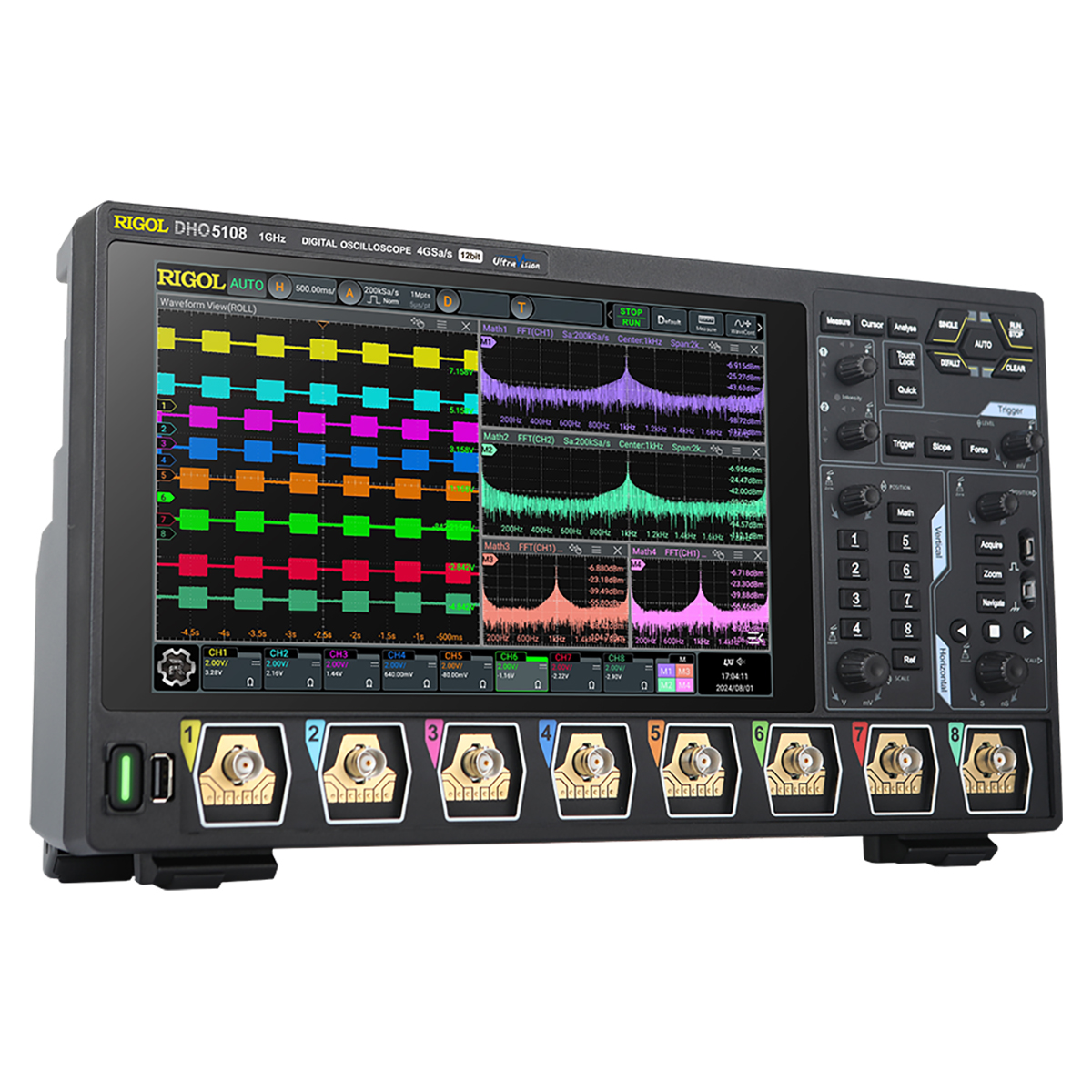Цифровой осциллограф RIGOL DHO5108 - 2