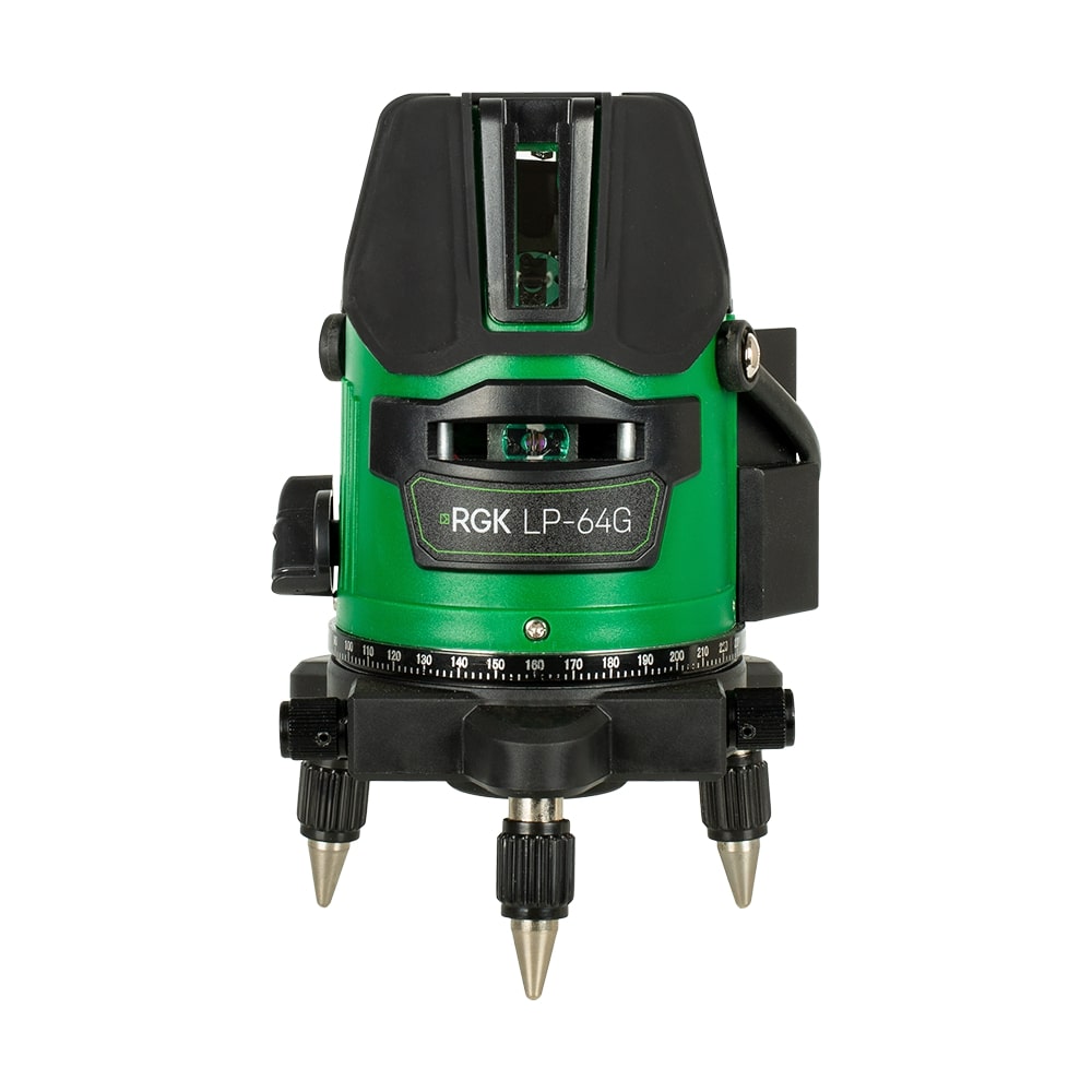 Лазерный уровень RGK LP-64G с зеленым лучом